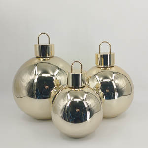 <span class=keywords><strong>Bolas</strong></span> decorativas iluminadas para decoración navideña, <span class=keywords><strong>bolas</strong></span> de gran tamaño con luz Led redonda - Product Image 3