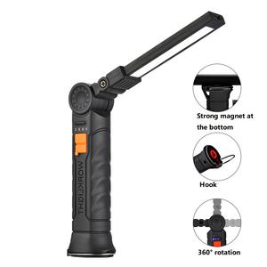 Luz de trabajo multifuncional, luz Led portátil recargable, luz de Camping, linterna magnética, herramientas inteligentes para el hogar - Product Image 1