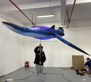 Manta Raya Inflable Gigante Publicitaria con Luz LED para Desfiles al Aire Libre Duraderos - Product Image 6