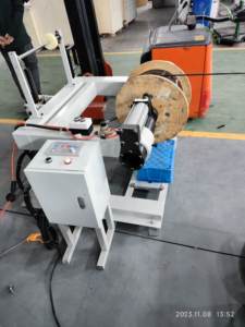 800mm automatique électronique fil câble fil Prefeeder alimentation Machine fil rembourser Machine système de dépôt avec bobine - Product Image 6