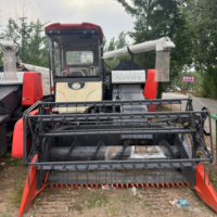 Moissonneuse-batteuse combinée Kubota EX108 pour riz, maïs, blé et pois chiches, moteur diesel, moissonneuse de céréales semi-automatique