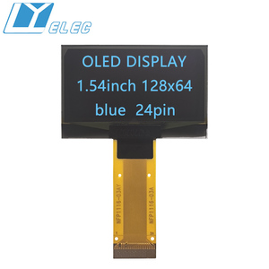 1.54 "<span class=keywords><strong>1.5</strong></span> <span class=keywords><strong>Inch</strong></span> 128X64 12864 24pin CH1116 Vàng Nhỏ Màu Trắng Màn Hình Hiển Thị <span class=keywords><strong>Oled</strong></span> - Product Image 5