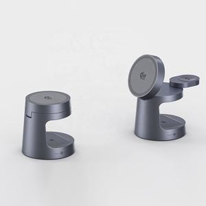 ที่ชาร์จไร้สายแม่เหล็กแบบพกพา QI2.2 ดีไซน์มินิขนาดกะทัดรัดอเนกประสงค์ พร้อมลำโพงและไฟกลางคืนสำหรับ iPhone และ Apple Watch - Product Image 2