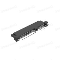 Denentech Venta caliente SATA 7 + 15P Hembra H9.10mm Straight DIP Conector SATA de doble fila para PCB