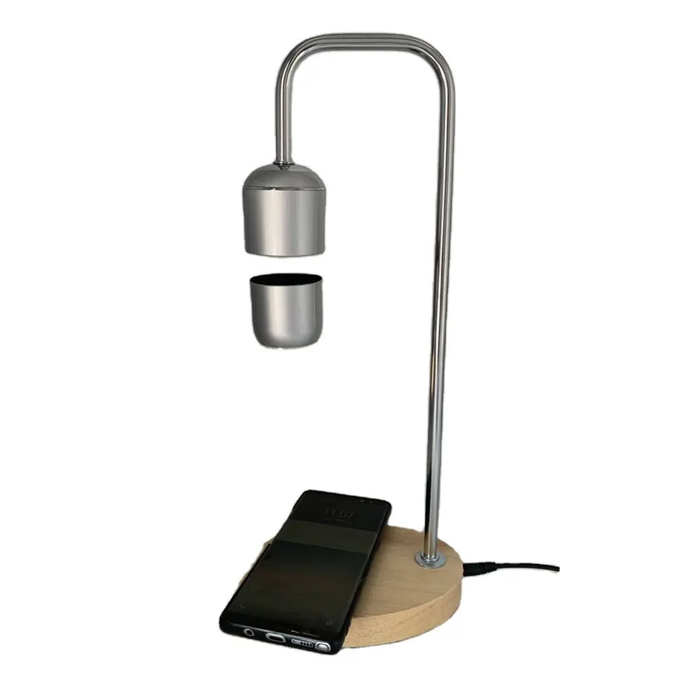 Flutuante Luz Levitação Magnética Lâmpada De Iluminação Quarto Bedside Desk Night Hotel Table Lamp