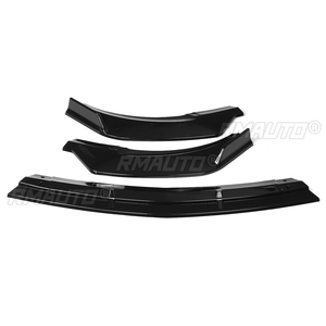 3x Spoiler de pare-chocs avant noir/aspect fibre de carbone pour Mercedes Benz Classe E W213 2016-2020 - Product Image 2
