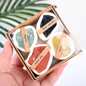 Hot Sale Spirit Natural Healing Crystal Stone Raw Rough Gem Mineral Specimens Polished Love Style <b>Box</b> for Gifts - Product Image 1