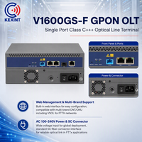 Puerto único GPON OLT Clase C +++ Web AC Compatible Multimarca ONT ONU para VSOL FTTH FTTB FTTC FTTX Fibra óptica SC