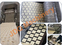 Ligne de production automatique de biscuits commerciale avec mélangeur, haute efficacité, certifiée ISO/CE, nouvelle, durable, de haute qualité