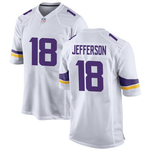 Maillot de football américain blanc Minnesota 2026 personnalisé, chemises brodées, uniformes de jeunes brodés, vêtements de sport avec logos - Product Image 5