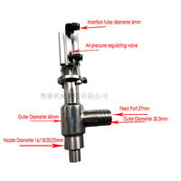 Tête de remplissage pneumatique automatique en acier inoxydable pour ligne de production de boissons, 12 buses de remplissage interchangeables pour huile et plastique AOC