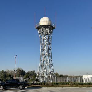 Torre de radar meteorológico de telecomunicaciones de acero para aeropuerto VTS y accesorio de Torre climatológica de monitoreo meteorológico - Product Image 3