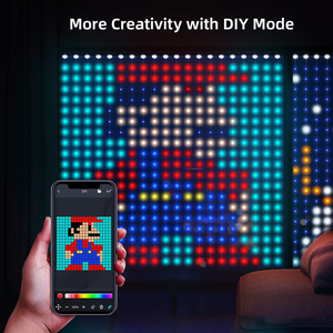 Luz de cortina de aplicación Control remoto impermeable alimentado por batería RGB LED PVC línea luz DIY programación Decoración Luz decorativa - Product Image 4