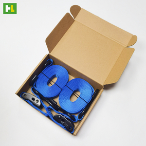 <span class=keywords><strong>25MM</strong></span> 6 mètres de long sur mesure 500kg boucle à came robuste cliquet arrimage accessoires de moto sangles pour remorque - Product Image 3