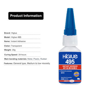 Fabricante de pegamento de cianoacrilato, bajo olor, bajo albinismo, Super pegamento de China, Super pegamento 20g 460 para madera, vidrio, cerámica, caucho - Product Image 6