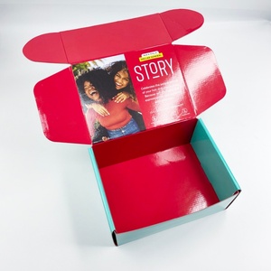 Cajas de Cartón Corrugado Impresas con Logotipo Personalizado de Alta Calidad para Calcetines, Embalaje de Piel, Cajas de Regalo Reciclables con Laminación Mate - Product Image 2