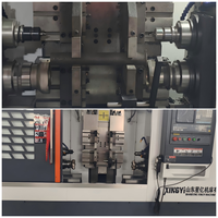 Centre d'usinage CNC 810L à réglage unique pour le centrage et le fraisage d'extrémités - Centre de fraisage et de perçage double face pour pièces d'arbre d'axe