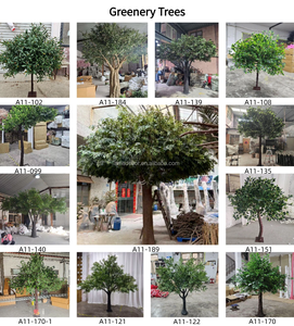 Árbol de Limón Artificial Realista Personalizado SMS, Árbol de Frutas Falsas <span class=keywords><strong>Grande</strong></span> con Follaje Verde para Exhibición Comercial y Fondo Fotográfico - Product Image 6