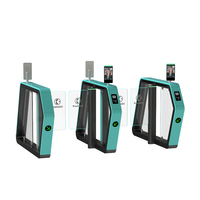 Porte rapide KMS Outdoor avec reconnaissance QR code/visage/empreintes digitales, anti-collision, protection IP65, moteur sans balais, fonctionnement bidirectionnel
