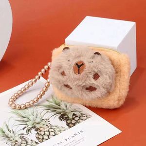 Portefeuille pour enfants le plus vendu, design unique, adorable capybara, petits sacs, portefeuilles à monnaie en peluche avec animaux mignons - Product Image 1