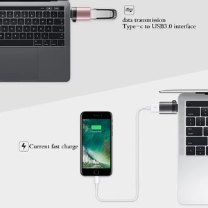 Adaptador OTG Tipo-<span class=keywords><strong>C</strong></span> a USB 3.0 Hembra para Teléfono, PC, Carga de Coche y Sincronización de Datos para Memoria USB, Ratón, Teclado - Product Image 4