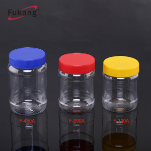 Tùy Chỉnh Rõ Ràng Kín PET Mật Ong Nhựa Lưu Trữ Thực Phẩm Jar Với Nắp - Product Image 6