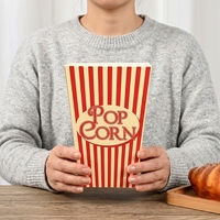 Green Treasure Gobelet à popcorn en papier personnalisé à usage unique de qualité alimentaire 32 oz 46 oz 64 oz 85 oz 130 oz