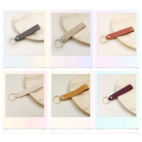 Cadeaux promotionnels personnalisés, porte-clés en cuir de voiture pliable en forme de boule, logo personnalisé, durable, court, en PU, couleurs personnalisées pour