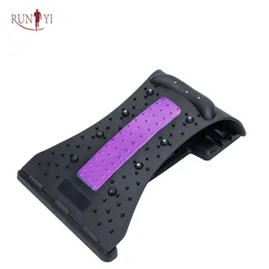 Runyi All new material PP+Memory foam strip 3 levels shaitsu Plastic neck/back/shoulder massager