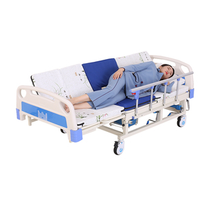 Cama de Hospital Multifuncional con Manivela Lateral para Enfermería, Cama Curva Completa para Pacientes de UCI, con Orificio para Inodoro, para Cuidado <span class=keywords><strong>en</strong></span> el Hogar - Product Image 6
