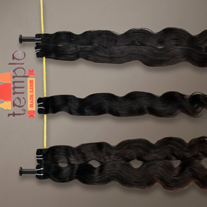 100% Raw Tamil Nadu Indian Remy Hair <b>Extensions</b> Machine Double Weft Deep Wave Natural Wave Indian Hair Brand 100g Weave Clip-in - Product Image 1