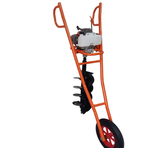 250Mm Lichtmetalen Trolley Aarde Vijzel Met 62cc 48f <span class=keywords><strong>1e48f</strong></span> Motor | Wielsoort Grondboor - Product Image 3