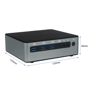 Mini PC Meteor Lake Gaming WiFi 6 & BT, ordinateur de bureau portable pour le travail et les affaires, processeur U5-135U 4,4 GHz, MWS-S2(B) le Pri - Product Image 5
