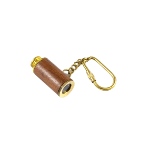 Porte-clés en laiton en forme de roue de bateau, design Art Déco, personnalisable, décoration nautique, cadeau pour la maison, pour les mariages, Pâques, les amateurs de navigation - Product Image 1