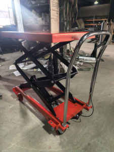 便携式剪刀式升降车机械车架，方便货物运输，通过CE认证 - Product Image 5