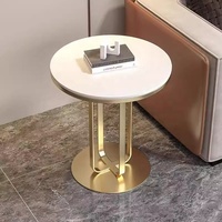 Petite table console moderne de luxe pour canapé ou coin de salon Rock Board Design avec pour appartements