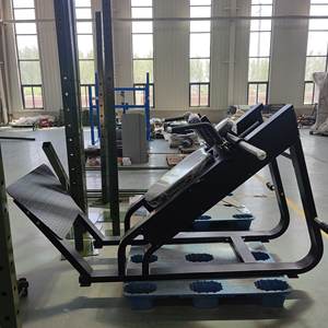 Gran oferta, máquina de sentadillas <span class=keywords><strong>Hack</strong></span> cargada con placa de acero, equipo de Fitness para gimnasio, <span class=keywords><strong>prensa</strong></span> de piernas deslizante <span class=keywords><strong>Hack</strong></span>, uso comercial, capacidad de 1,6 T antideslizante - Product Image 5