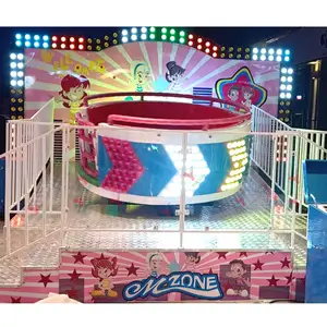 12 Sitze Attraktion Ausrüstung Manege Expo Mechanische Spiele Vergnügung spark Kinder Karussell Mini Samba Disco Tagada Fahrten zu verkaufen