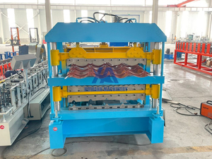 Good Quality Glazed <strong>Tile</strong> Roll <strong>Forming</strong> <strong>Machine</strong> Roof <strong>Tile</strong> Making <strong>Machine</strong> - Product Image 5