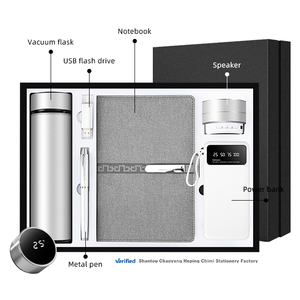 Tùy chỉnh Thương hiệu Mới khuyến mại chân không Flask & Pen & 32 gam <span class=keywords><strong>USB</strong></span> <span class=keywords><strong>Flash</strong></span> <span class=keywords><strong>Drive</strong></span> & A5 Đồng bằng máy tính xách tay & Loa & ngân hàng điện Bộ quà tặng các mặt hàng - Product Image 2