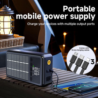 Nouveau Kit d'urgence 2026 : Démarreur de voiture solaire portable, Power Bank, Pompe à air, Batterie 8000 mAh, Booster de véhicule, Démarrage 1000A