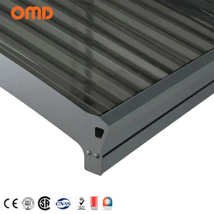 <span class=keywords><strong>Tettoia</strong></span> a <span class=keywords><strong>Sbalzo</strong></span> in Alluminio per Esterni con Copertura in Policarbonato per Parcheggio Auto Pensilina Impermeabile - Product Image 6