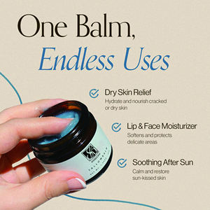 Увлажняющий крем для подтяжки кожи, органический бальзам из говяжьего сала с сырым медом - Product Image 5