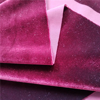 Velours Ks haute élasticité 93% fibre d'acétate 7% velours en fibre d'acétate de Spandex pour vêtement de robe