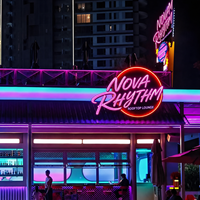 Letras de Canal LED Iluminadas Frontalmente en 3D Personalizadas para Restaurantes, Letras Grandes de Aleación de Aluminio sin Marco para Decoración de Tiendas