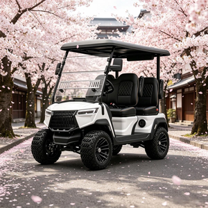 Carrito de Golf Eléctrico Todoterreno de Calidad Confiable con Suspensión de Doble Horquilla para Uso en Carreteras No Públicas, con Certificación DOT, CE y EEC - Product Image 1