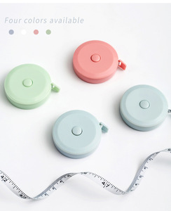 1 pièce 1,5 m Ruban à mesurer rétractable portable, mini règle de couture en cuir, règle de mesure de hauteur pour enfants, ruban à mesurer en centimètres et pouces - Product Image 4