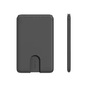 Anti-Fall einfach Push-Upgrade Designer Silikon Telefonkarte halter Stick auf Fall Rücken tasche Kreditkarte Karten halter Brieftasche