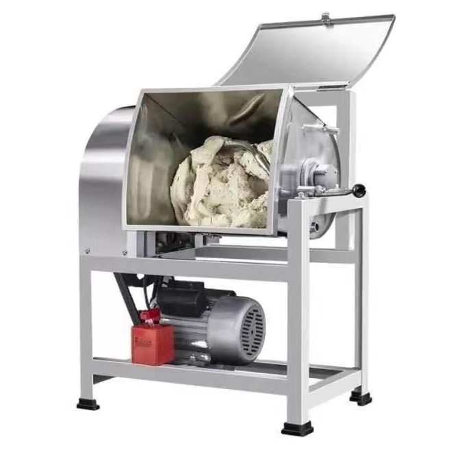 Mezclador en espiral eléctrico con soporte Industrial, mezclador de alimentos de cocina de acero inoxidable para pasteles, mezclador de harina, mezclador de masa productivo