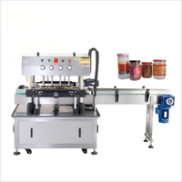 Machine de scellage électrique haute fréquence entièrement automatique de haute précision JHC pour bouteilles de boissons en verre, barils et capsules en aluminium 10-55 mm